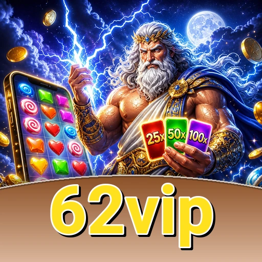 Layar pertama 62vip setelah pasang di HP Android